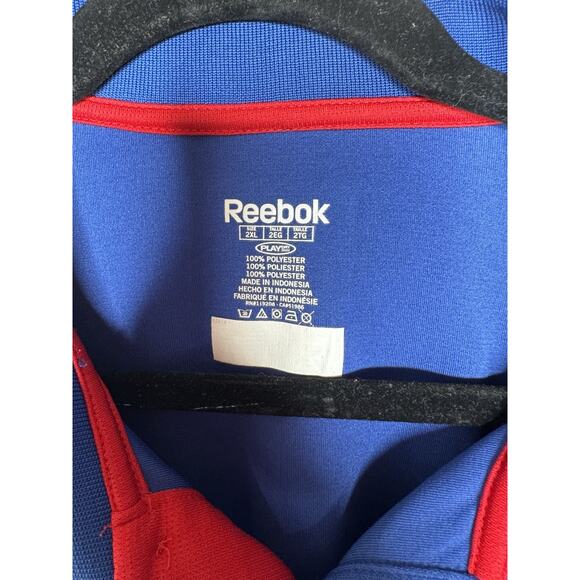 NFL Team Reebok Apparel New York Giants logo Polo Golf Shirt Size 2XL mens XXL - Picture 6 of 10